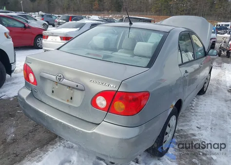 2003 Toyota Corolla Le из США, поврежденный, VIN 2T1BR32EX3C027340